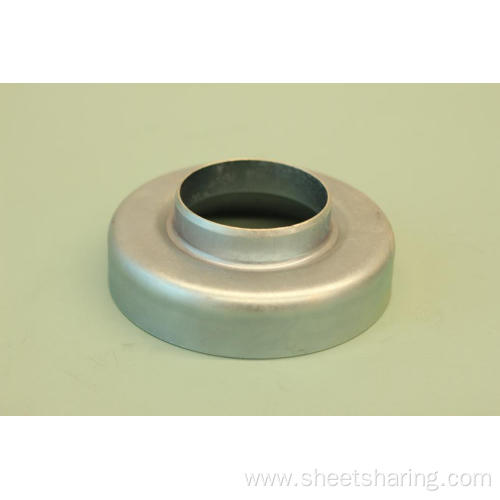 Metal shock absorber cover